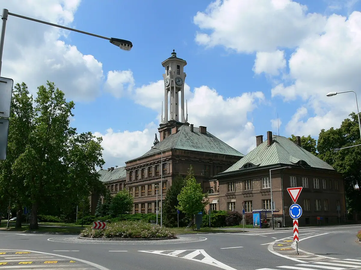 Budova školy: Gymnázium Kolín