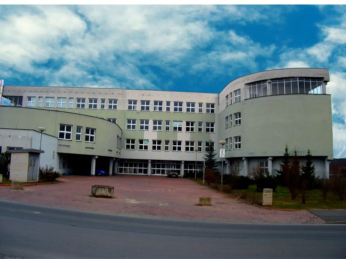 School building: Gymnázium a OA Stříbro