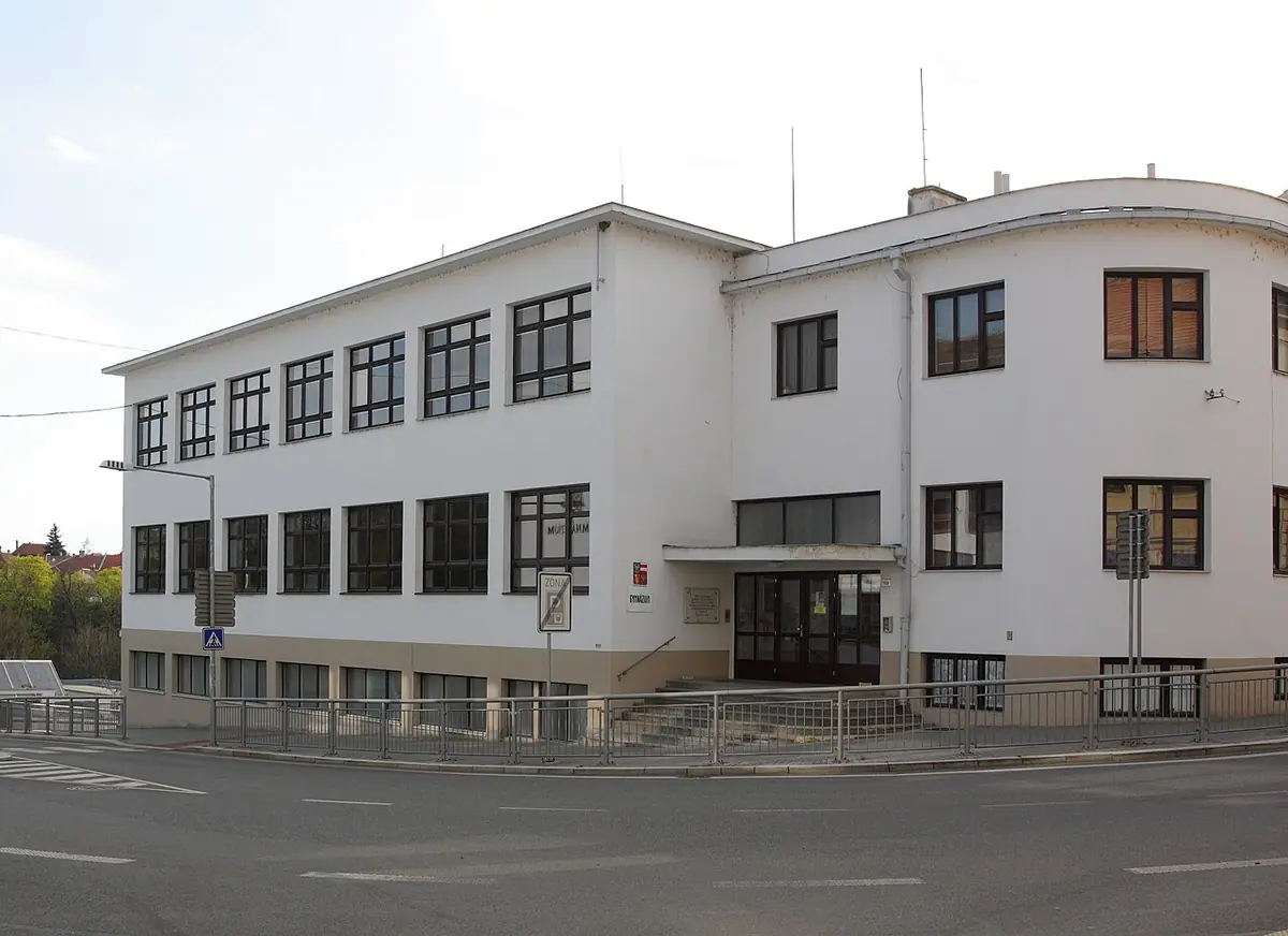 School building: Gymnázium Moravský Krumlov