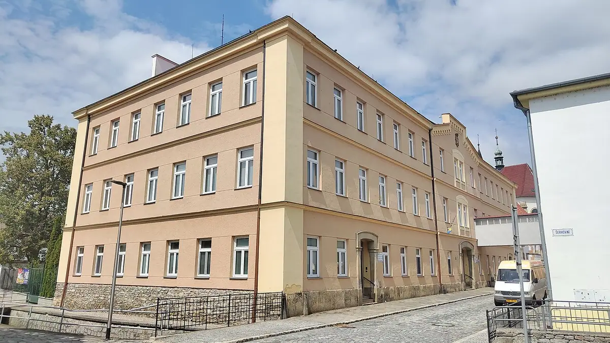 Budova školy: SOŠ Litovel