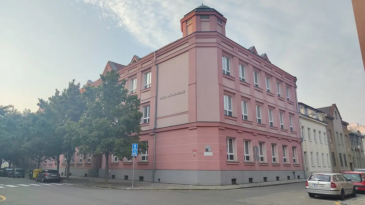 Budova školy: Obchodní akademie Přerov