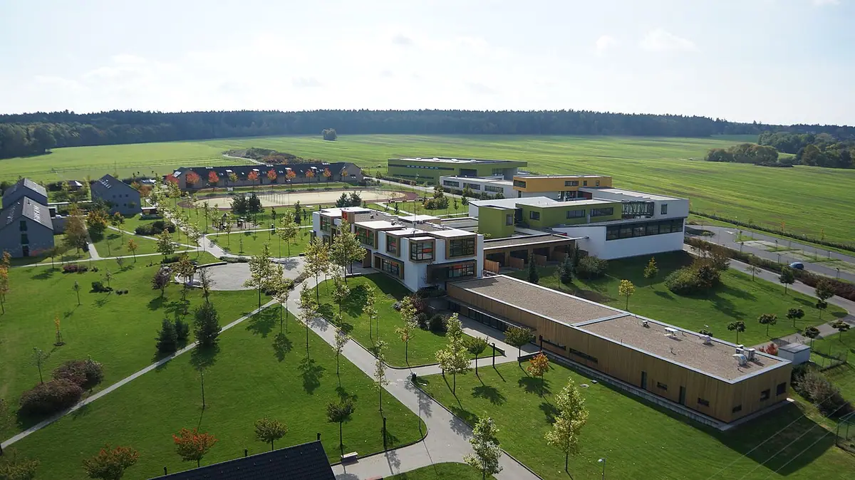 School building: OPEN GATE